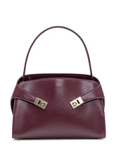 Ferragamo Borsa Hug S in Pelle Bordeaux - Borse Donna | $store$
