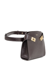 Ferragamo Borsa a Mano in Pelle Marrone con Fibbia Oro - Borse A Mano Donna | $store$