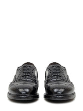 Premiata Stringate Brogue in Pelle Nera - COLLEZIONE TEAM EC | $store$