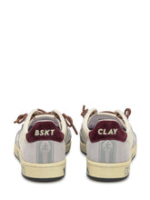 Premiata White and Grey Leather Suede Sneakers - COLLEZIONE TEAM EC | $store$