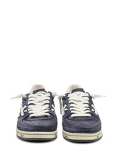 Premiata Blue Suede Sneakers with White Details - COLLEZIONE TEAM EC | $store$