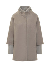 Cinzia Rocca Cappotto con Dettagli a Coste - Abbigliamento Donna | $store$