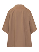 Cinzia Rocca Camel Short Cashmere Coat - COLLEZIONE TEAM EC | $store$