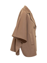 Cinzia Rocca Camel Short Cashmere Coat - COLLEZIONE TEAM EC | $store$