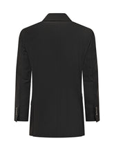 Tom Ford Giacca Doppiopetto in Lana Nera - Abbigliamento Uomo | $store$