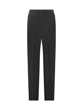 Tom Ford Pantaloni Eleganti in Lana Nera - Abbigliamento Uomo | $store$