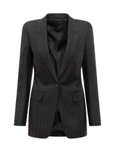 Tom Ford Blazer Nero in Lana con Un Bottone - Abbigliamento Donna | $store$