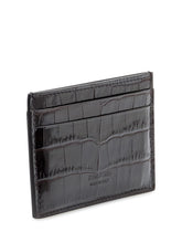 Tom Ford Porta Carte in Pelle Stampa Coccodrillo - Accessori Uomo | $store$