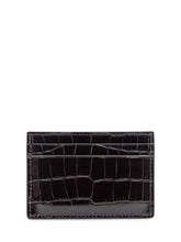 Tom Ford Porta Carte in Pelle Stampa Coccodrillo - Accessori Uomo | $store$