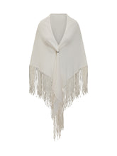 Vanise Poncho con Frange in Cashmere - Abbigliamento Donna | $store$