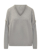 Vanisè Maglione con Perle sulle Maniche - Abbigliamento Donna | $store$