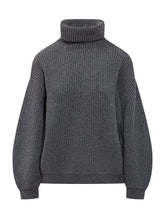 Semicouture Ribbed Turtleneck Sweater - COLLEZIONE TEAM EC | $store$