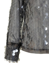 Top Argento con Paillettes Semicouture - Abbigliamento Donna | $store$