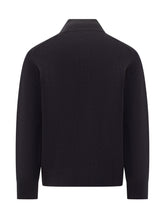 Cardigan Ballantyne in Lana Blu con Tasche - Abbigliamento Uomo | $store$