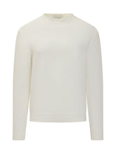 Maglia Ballantyne Girocollo Bianca in Lana - Abbigliamento Uomo | $store$