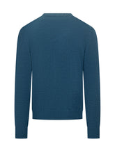 Maglione Ballantyne in Lana Blu Girocollo - Abbigliamento Uomo | $store$