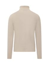 Ballantyne Beige Wool Turtleneck with Argyle Pattern - Ballantyne | $store$