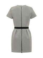 Pinko Abito Grigio con Cintura Love Birds - Abbigliamento Donna | $store$