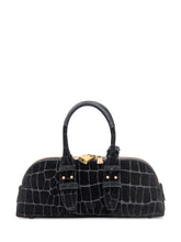 Borsa Bowling Baguette in Pelle Effetto Coccodrillo Pinko - Borse A Mano Donna | $store$