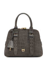 Borsa Bowling Medium Pinko Effetto Coccodrillo - Borse A Mano Donna | $store$