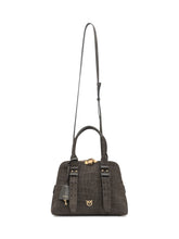 Borsa Bowling Medium Pinko Effetto Coccodrillo - Borse A Mano Donna | $store$