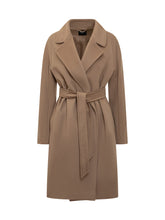 Weekend Max Mara Camel Coat with Belt - COLLEZIONE TEAM EC | $store$