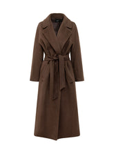 Weekend Max Mara Cappotto Lungo in Lana con Cintura - Abbigliamento Donna | $store$