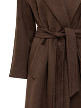 Weekend Max Mara Cappotto Lungo in Lana con Cintura - Abbigliamento Donna | $store$