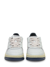 Autry x Maison Kitsuné Sneakers Bianche con Dettagli Blu - COLLEZIONE TEAM EC | $store$