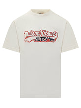 Autry x Maison Kitsunè White Logo T-Shirt - COLLEZIONE TEAM EC | $store$