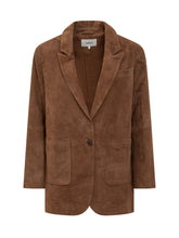Ba&sh Suede Leather Blazer - Baandsh | $store$