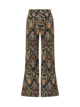 Ba&sh Printed Flared Velvet Pants - Baandsh | $store$