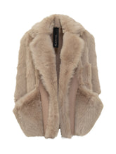 Blancha Beige Fur Vest - Blancha | $store$
