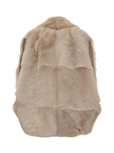 Blancha Beige Fur Vest - Blancha | $store$