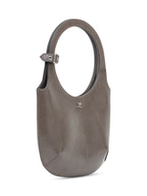 Courrèges Borsa Holy Naplack in Pelle Grigia - Borse A Mano Donna | $store$
