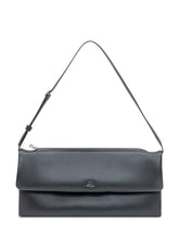 Courrèges Cuff Leather Clutch in Pelle Nera - Borse A Mano Donna | $store$