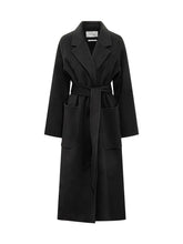 Ivy Oak Black Belted Coat - COLLEZIONE TEAM EC | $store$