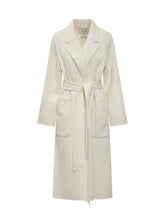 Ivy Oak White Belted Coat - COLLEZIONE TEAM EC | $store$