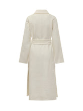 Ivy Oak White Belted Coat - COLLEZIONE TEAM EC | $store$