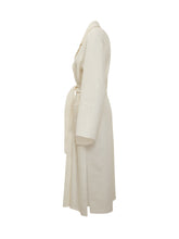 Ivy Oak White Belted Coat - COLLEZIONE TEAM EC | $store$