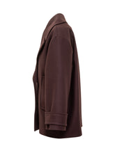 Ivy Oak Oversized Bordeaux Coat with Lapels - COLLEZIONE TEAM EC | $store$