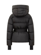 Moncler Grenoble Black Down Jacket with Belt - COLLEZIONE TEAM EC | $store$
