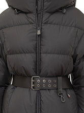 Moncler Grenoble Black Down Jacket with Belt - COLLEZIONE TEAM EC | $store$