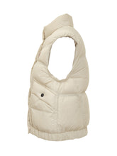 Moncler Padded Cream Vest for Women - COLLEZIONE TEAM EC | $store$