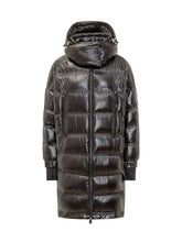 Moncler Grenoble Long Shiny Black Down Jacket - COLLEZIONE TEAM EC | $store$