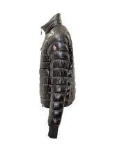 Moncler Grenoble Black Shiny Down Jacket for Men - COLLEZIONE TEAM EC | $store$
