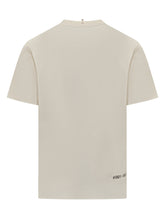 Moncler Grenoble Ivory T-shirt for Men - COLLEZIONE TEAM EC | $store$