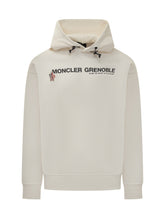 Moncler Grenoble White Hoodie for Men - COLLEZIONE TEAM EC | $store$