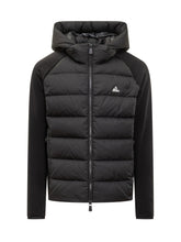 Moncler Grenoble Black Hybrid Jacket with Hood - COLLEZIONE TEAM EC | $store$