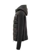Moncler Grenoble Black Hybrid Jacket with Hood - COLLEZIONE TEAM EC | $store$